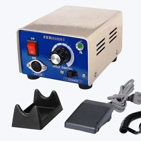 Marathon M3 Complete Set (Micromotor Engine+Foot Pedal+Control Box+Handpiece stand+Pouch)